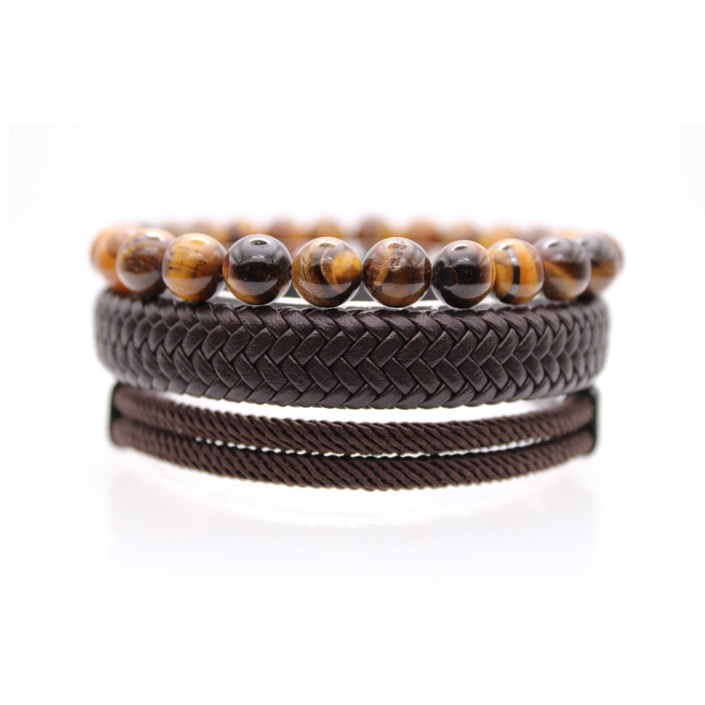 Rugged Nomad Folk Bracelet Set for Men