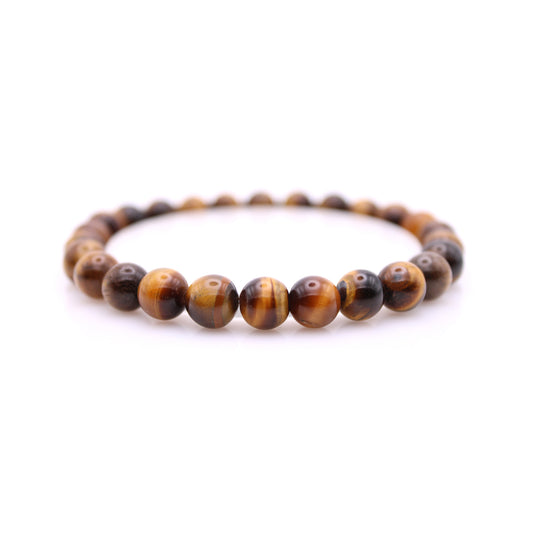 Men's Tiger Eye Bracelet Collection Bold Colors Timeless Strength